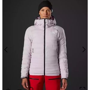 North Face Down Jacket - Lavender Fog Summit Series Breithorn 50/50 Hoodie